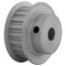 B&B Manufacturing 21XL037-6FA4, Timing Pulley, Aluminum, Clear Anodized,  21XL037-6FA4 - alternate 2